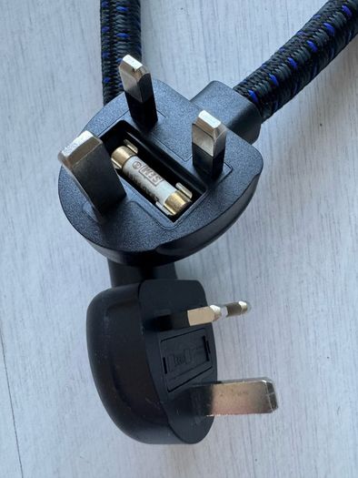 Audioquest NRG 4 mains cables x qty of 2 - 1.8 metres long