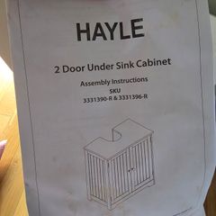 Under sink cabinet