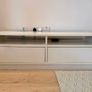 White Ikea TV Unit Image 2