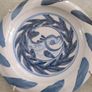 Set Of 2 Fish Hanging Wall Plates Signed On The Back. Image 2