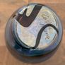 Colver France art glass, signed, iridescent blue, collectors item, vase Image 5