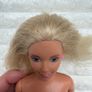 Vintage Body 1966 Mattel Barbie Blonde Hair Pink Earrings Ring Used Damaged Neck Dirty Please see pictures Image 3