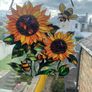 Sunflower Suncatcher Image 4