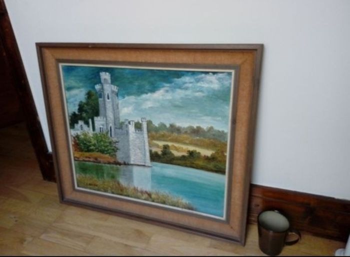 Large Painting - Blackrock Castle