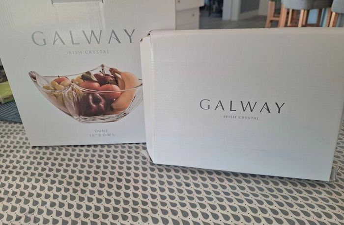 Galway Crystal Bowl and Photo frame