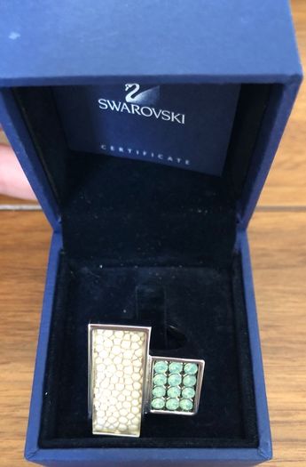 Brand new Swarovski silver ring