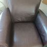 Leather armchairs are in very good condition. Image 2