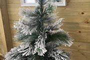 Small Flocked Christmas Trees