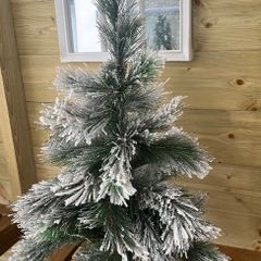 Small Flocked Christmas Trees
