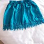 Teal Mini Skirt - Size 8 Image 5