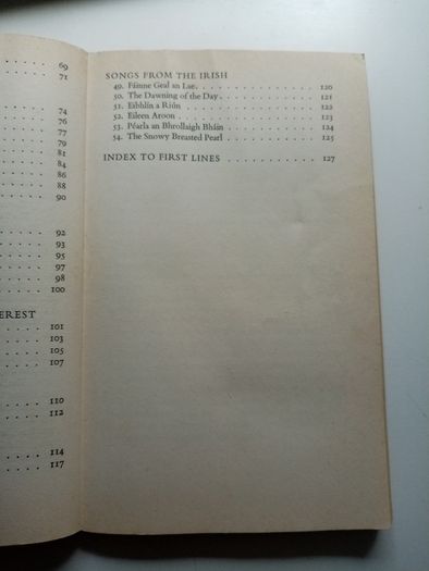 The Second Book of Irish Ballads (1964) - James N Healy - Vintage Mercier Book - Irish Song Music Book