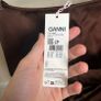 Ganni Brown Draped Midi Skirt Sz 8UK 4US S Chicory Coffee Voluminous Satin Image 7