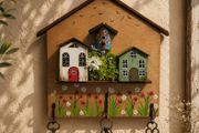 handcrafted wooden key holders!