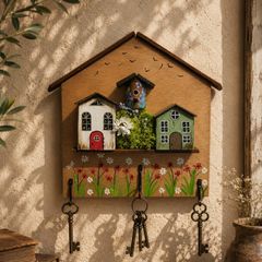 handcrafted wooden key holders!