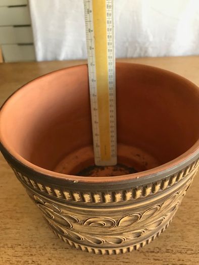 German Handarbeit Planter Pot
