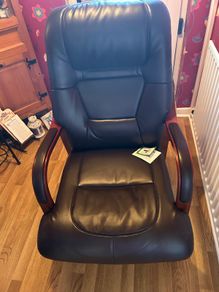 Brown Orthopedic Armchair