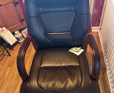 Brown Orthopedic Armchair