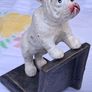 2 X Cast Iron Hand Painted Bulldog Bookends(2.2kgs) Image 7