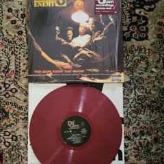 Public Enemy: yo bum rush the show.. LP red vinyl