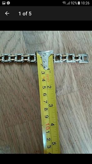 Biker bracelet