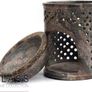 Jali Soapstone Oil Burner Moroccan Style Wax Melt Burner for Home Decor, Oil Diffuser Wax Burner for Bedroom decor, Essential Oil Diffuser Warmer Tea Light Candle Holder Burner Image 3
