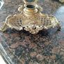 Vintage brass ink well Image 2
