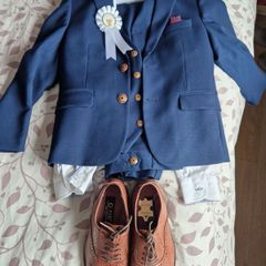 Kids suit and shoes