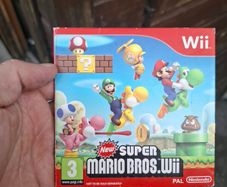 Super Mario Bros Wii Nintendo Wii Game Cardboard Sleeve
