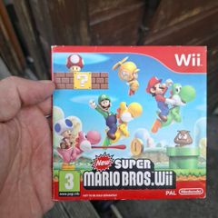 Super Mario Bros Wii Nintendo Wii Game Cardboard Sleeve