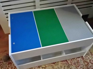 lego table and storage unit