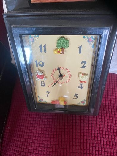 Sweet Country Farm Clock & Key Box