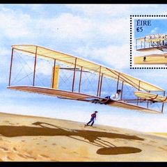 2003 Ireland Centenary of Powered Flight Wright Flyer Commemorative Stamp Miniature Sheet Mint Never Hinged (MNH)