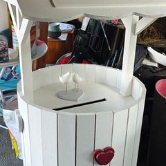 Wedding Wishing Well Card Box Mr & Mrs