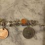 Pandora Bracelet with Old Irish Coins/Silver Plated Image 6