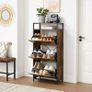 Shoe Rack with 3 Fold Down Doors - Free Delivery Nationwide Image 3