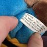 2 Vintage 70s Walt Disney World dwarf Plushes Happy and Bashful Image 6