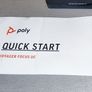 1x Poly Voyager Focus UC. Mint Condition and perfect working order Image 6