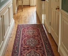 Stunning Persian Bidjar Rug and Runner Hand Knotted Rug Carpet