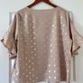 New Size 18 Ladies Nude&Gold Top by Emery Rose Image 5