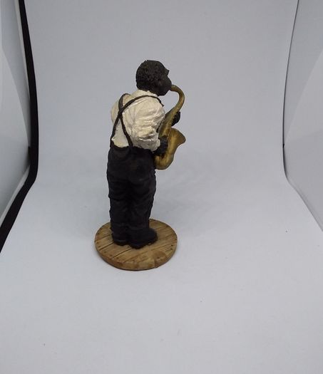 African American Saxophone Player - Vintage