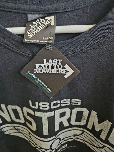 Last Exit To Nowhere men's Tshirts NWT