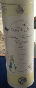 Peter Rabbit  Baby keepsake capsule