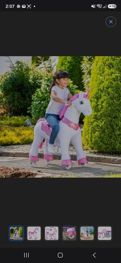 ride on pony toy nearly brand new berly used