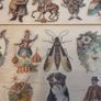 50pcs Retro Transparent Stickers Decals Image 7