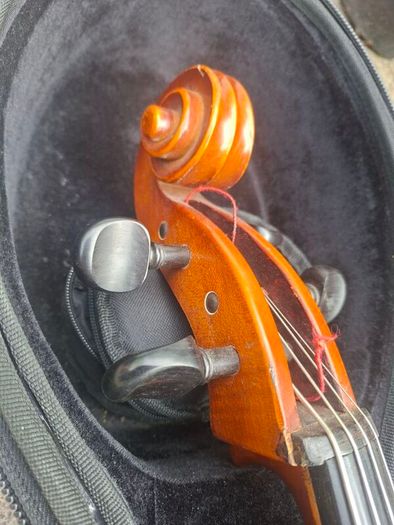 Beautiful Roderich Paesold model 601 3/4 Cello made in Germany in 1978