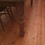 Large Solid Pine Farmhouse Table Image 2