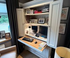 Neptune Chichester Workstation / Home Office Cabinet