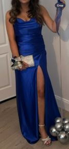 Debs Beautiful Blue Dress