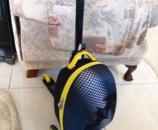 batman scooter foldable with case