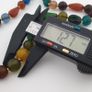 Antique African Style MultiColor Glass Beads Necklace Image 5